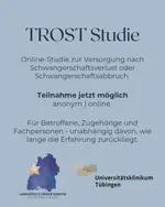 “TROST” Online study on Grief Support after Pregnancy Loss and Termination